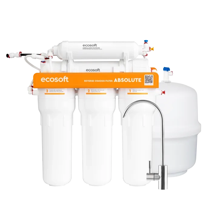 Фільтр зворотного осмосу Ecosoft Absolute з мінералізатором (MO675MECO)