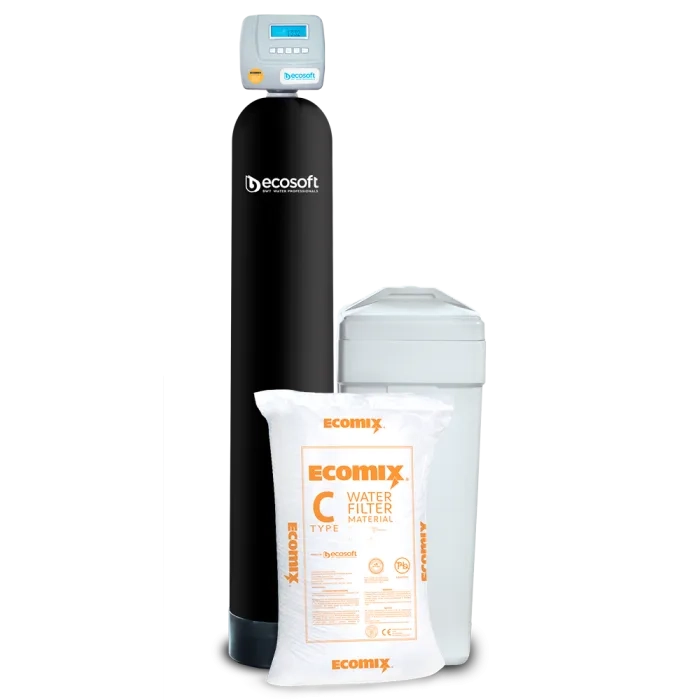 Фільтр знезалізнення та пом'якшення води Ecosoft FK0844CEMIXC