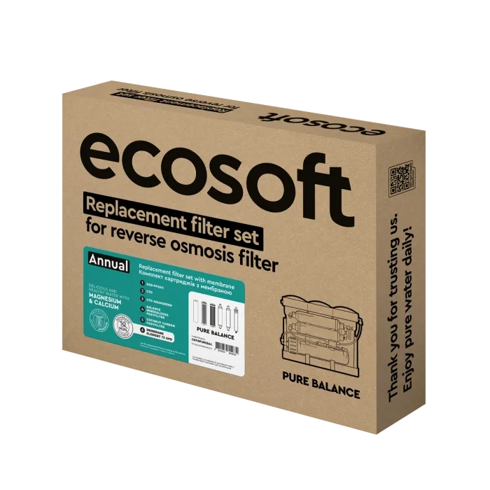 Комплект картриджей Ecosoft PURE Balance "12 месяцев" (CHV6PUREBAL)