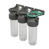 Купити Колба фільтра прозора 3P TRIPLEX РЕТ для холодної води Ecosoft 3/4"