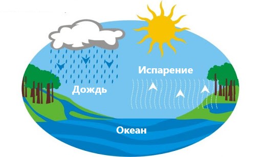 Круговорот воды в природе Круговорот воды в природе