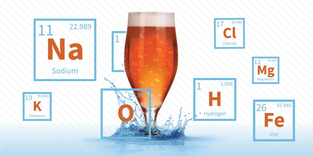Химия пива и минералы Ecosoft