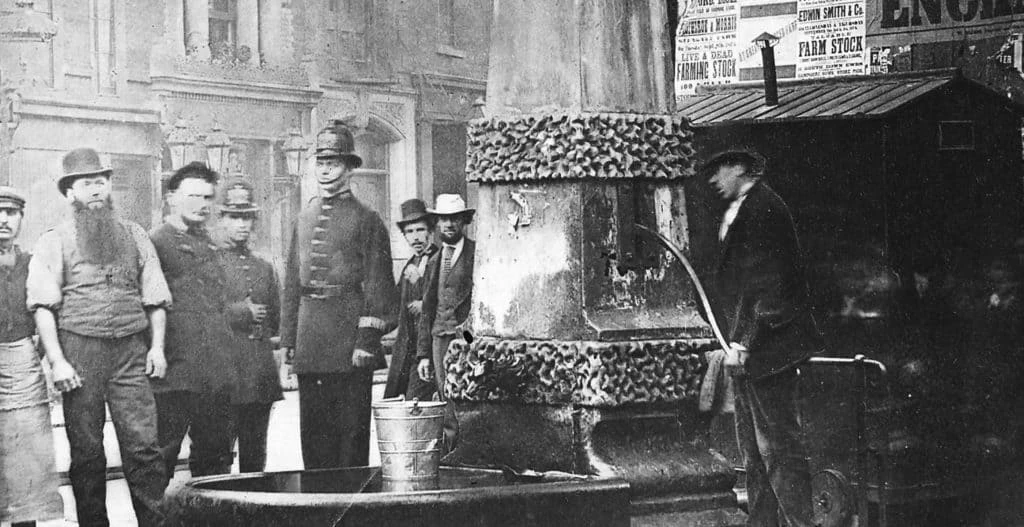 Первый питьевой фонтанчик в Лондоне