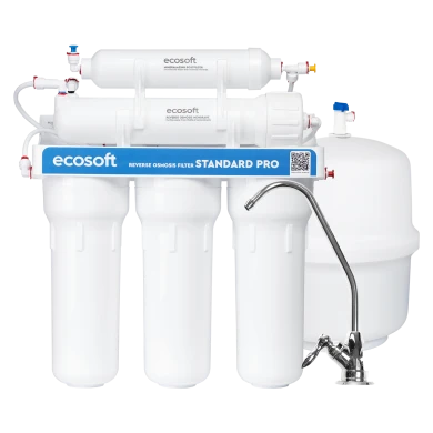Фильтр обратного осмоса Ecosoft Standard PRO с минерализацией (MO550MECOSTD)