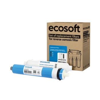 Річний запас картриджів Ecosoft для фільтра зворотного осмосу Standard (без мінералізатора)