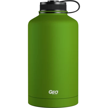 Нержавеющая бутылка/термос с матовым покрытием, 1,8 л, зеленая