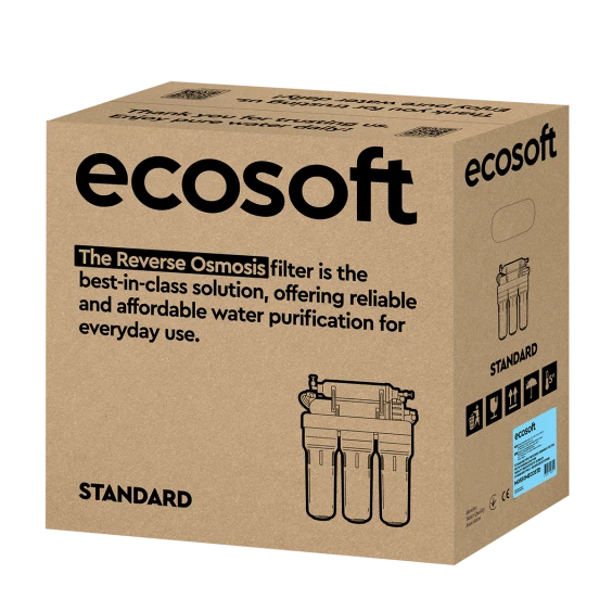 Фильтр обратного осмоса Ecosoft Standard PRO с минерализацией (MO550MECOSTD) интернет-магазин