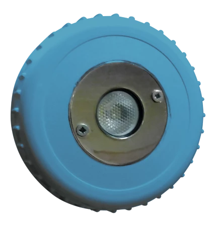 Подводная белая LED-подсветка PL-10, которая монтируется в возвратную форсунку (темно-голубой)