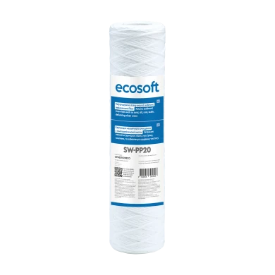 Картридж з поліпропіленової нитки Ecosoft 2,5"x10" 20 мкм (CPN251020ECO)