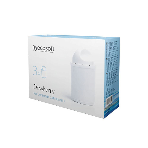 Фильтр-кувшин Ecosoft Dewberry Slim 3,5 л + комплект картриджей 3 шт. цена 