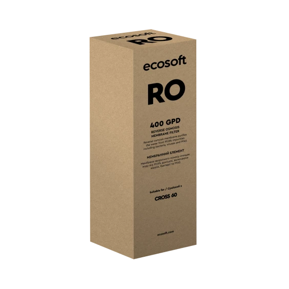 Мембрана Ecosoft 400GPD для фільтра зворотного осмосу CROSS60 (CSVRO400DFRO) фото