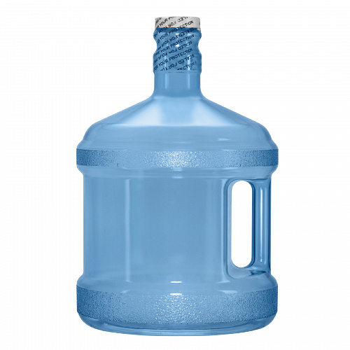 Пластиковая бутылка для воды GEO, голубая, 7,6 л