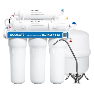Фільтр зворотного осмосу Ecosoft Standard з мінералізатором (MO650MECOSTD)