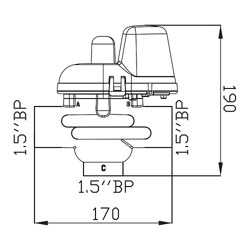 Комплект для систем безперевної дії типу TWIN з клапанами 1,5" цiна