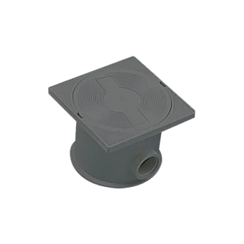 Розподільча коробка ВС-84-GA, 1 вхід та 2 виходи, сірий антрацит
