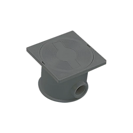 Розподільча коробка ВС-84-GA, 1 вхід та 2 виходи, сірий антрацит