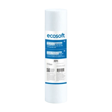 Картридж зі спіненого поліпропілену Ecosoft 2,5"x10" 1 мкм (CPV25101ECO)