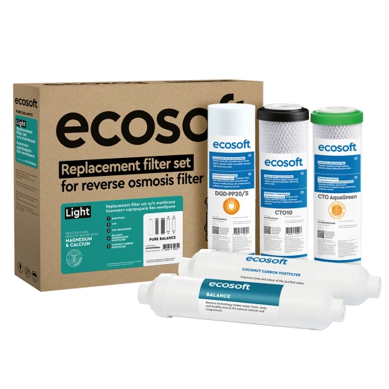 Комплект картриджів Ecosoft PURE Balance "6 місяців" (CHV5PUREBAL) купити