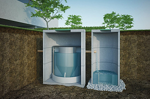 Установка биологической очистки бытовых сточных вод bCleaner D10C