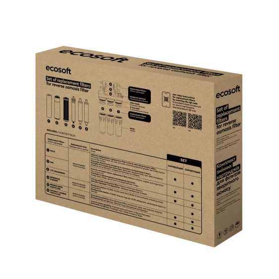 Комплект картриджей Ecosoft Absolute "12 месяцев" (CHV6ECOABS) купить 