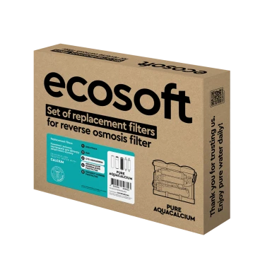 Комплект картриджей Ecosoft PURE AquaCalcium Mint "6 месяцев"