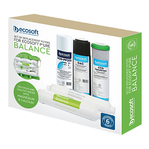 Комплект картриджей Ecosoft P’URE Balance "6 месяцев" (CHV5PUREBAL)
