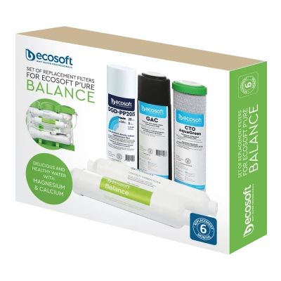 Комплект картриджів Ecosoft P’URE Balance "6 місяців" (CHV5PUREBAL)