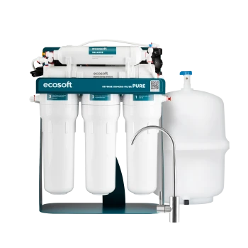 Фильтр обратного осмоса Ecosoft PURE BALANCE с помпой на станине (MO675MBALPSECO)