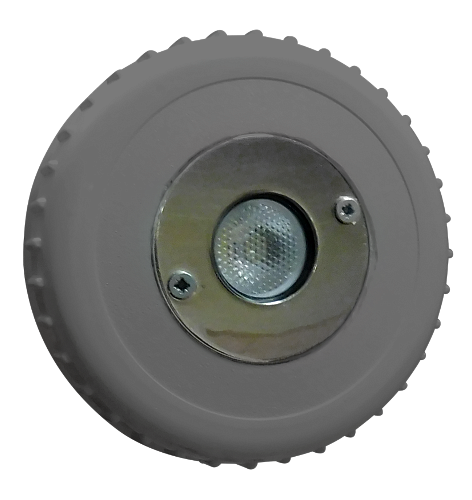 Подводная белая LED-подсветка PL-10, которая монтируется в возвратную форсунку (серый антрацит)