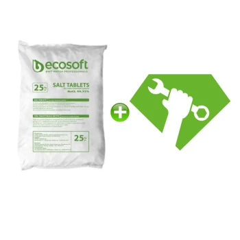 Таблетована сіль ECOSIL 25 кг (KECOSIL) + Обслуговування