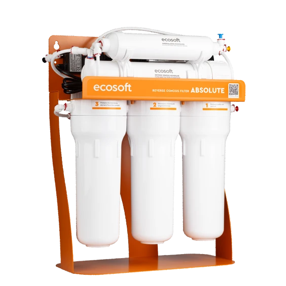 Фильтр обратного осмоса Ecosoft Absolute с минерализатором с помпой на станине (MO675MPSECO) цена 