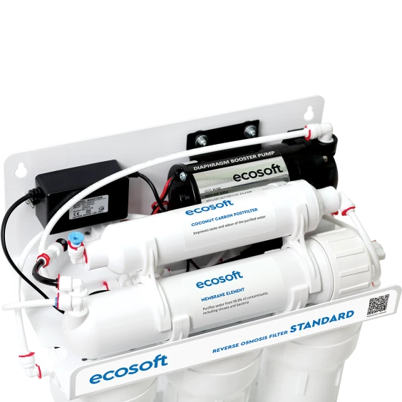 Фільтр зворотного осмосу Ecosoft Standard з помпою (MO550PECOSTD) цiна