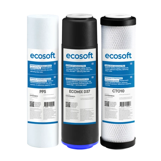 Годовой запас картриджей Ecosoft для тройного фильтра (CMV6ECO) продажа