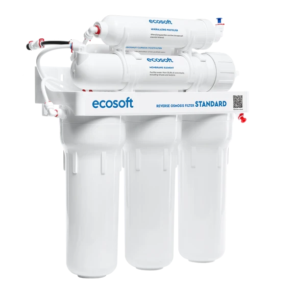 Фільтр зворотного осмосу Ecosoft Standard з мінералізатором (MO650MECOSTD) купити