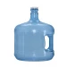 Пластикова пляшка для води GEO, блакитна, 11,4 л