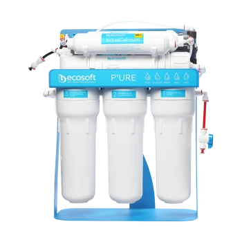 Фильтр обратного осмоса Ecosoft P’URE AquaCalcium с помпой на станине (MO675MACPSECO)