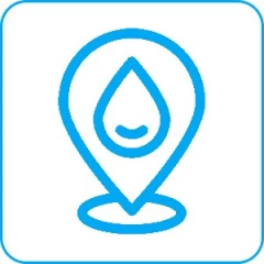 Карта якості води України – Центральний регіон