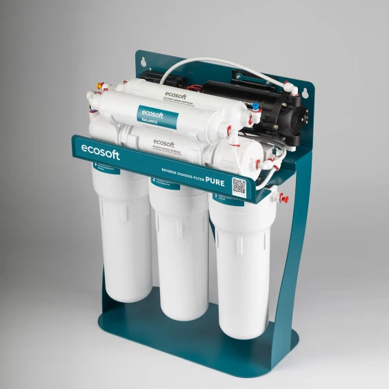 Фільтр зворотного осмосу Ecosoft PURE BALANCE з помпою на станині (MO675MBALPSECO) заказать