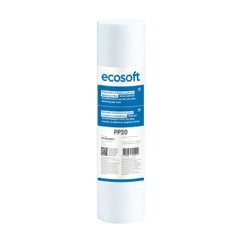 Картридж зі спіненого поліпропілену Ecosoft 2,5"x10" 20 мкм (CPV251020ECO)