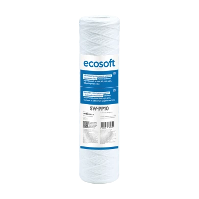 Картридж з поліпропіленової нитки Ecosoft 2,5"x10" 10 мкм (CPN251010ECO)
