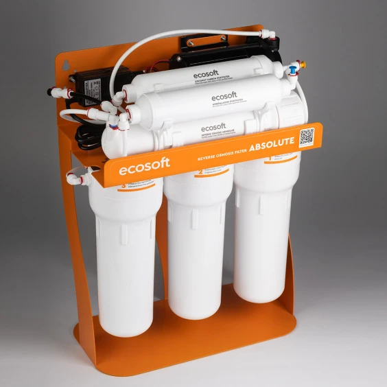 Фильтр обратного осмоса Ecosoft Absolute с минерализатором с помпой на станине (MO675MPSECO) интернет-магазин