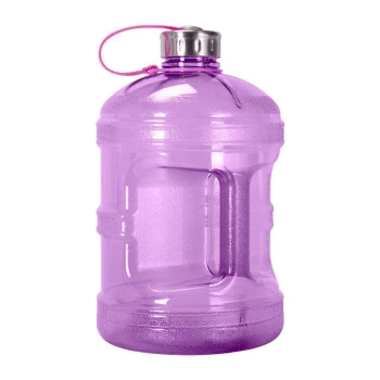 Пластиковая бутылка для воды GEO с металлической крышкой, розовая, 3,8 л