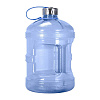 Пластикова пляшка для води GEO з металевою кришкою, блакитна, 3,8 л