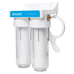 Подвійний фільтр для холодної води Ecosoft 3/4"
