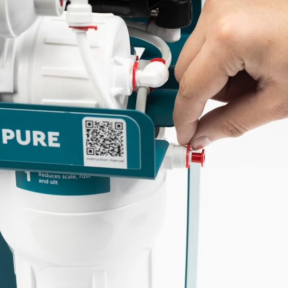 Фільтр зворотного осмосу Ecosoft PURE BALANCE з помпою на станині (MO675MBALPSECO) описание