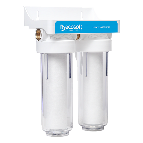 Двойной фильтр для холодной воды Ecosoft 3/4" (FPV2ECO) купить 