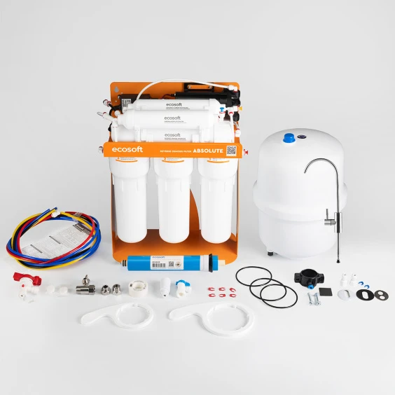 Фильтр обратного осмоса Ecosoft Absolute с минерализатором с помпой на станине (MO675MPSECO) продажа