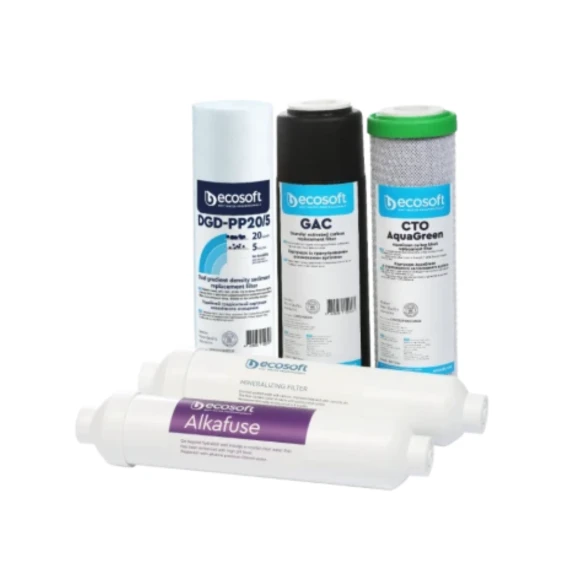 Комплект картриджів Ecosoft PURE Alkafuse "6 місяців" (CHV5PUREALC)
