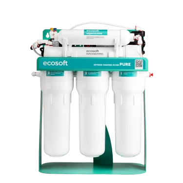 Фильтр обратного осмоса Ecosoft PURE AquaCalcium Mint с помпой на станине (MO675PSMACECO)