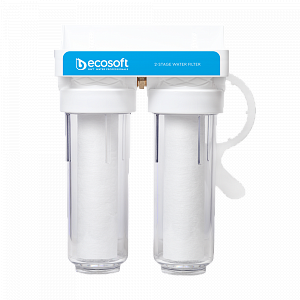 Подвійний фільтр для холодної води Ecosoft 3/4"